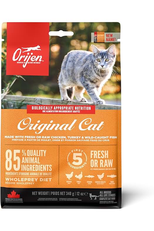Comida premium para gatos y gatitos - Orijen Cat & Kitten, 1.8 Kg