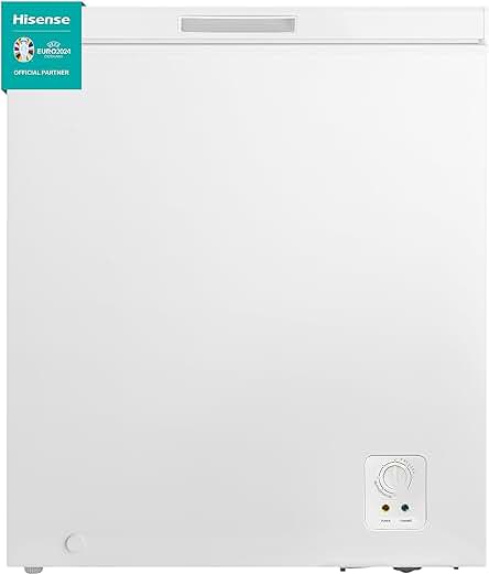 Congelador horizontal Hisense FT184D4AWF - Amplio espacio de almacenamiento y función dual frigorífico.