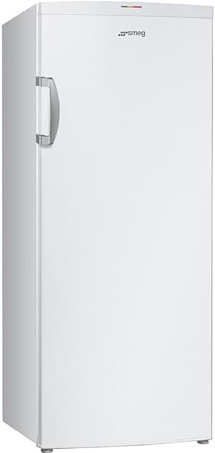 Congelador vertical blanco Smeg CV275PNF 214L A+ - Eficiente y espacioso.