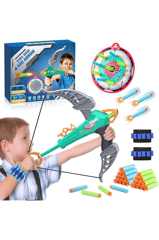Conjunto de Arco y Flechas para Niños - Divertidos Juguetes y Regalos para Niños