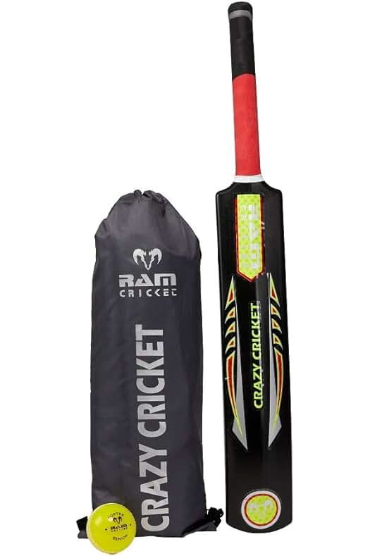 Conjunto de Cricket Kwik y Bola Softee - Ideal para playa, parque y diversión rápida