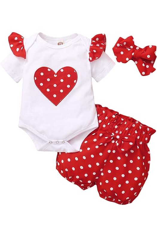 Conjunto de Ropa Adorable para Bebé Niña: Mameluco, Pantalones y Diadema con Estampado de Letras