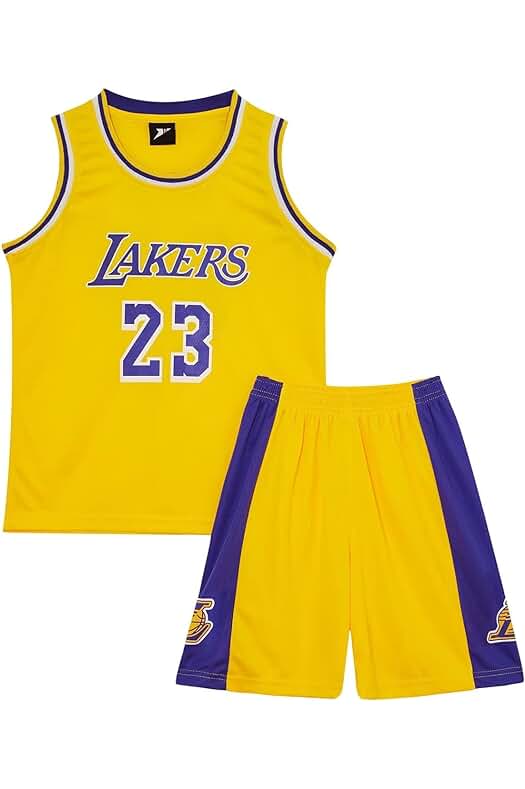 Conjunto De Ropa Deportiva para Niños: Camiseta Sin Mangas y Pantalones de Baloncesto