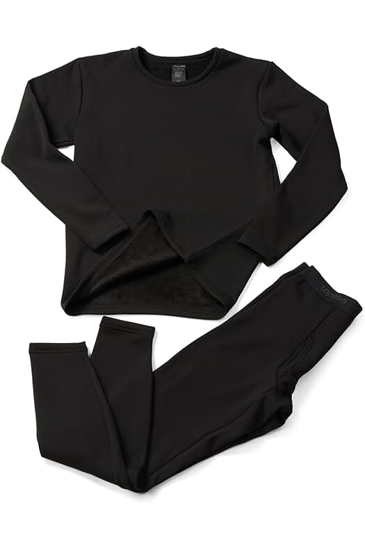 Conjunto interior térmico para hombre - Ropa cálida para el invierno y actividades al aire libre.