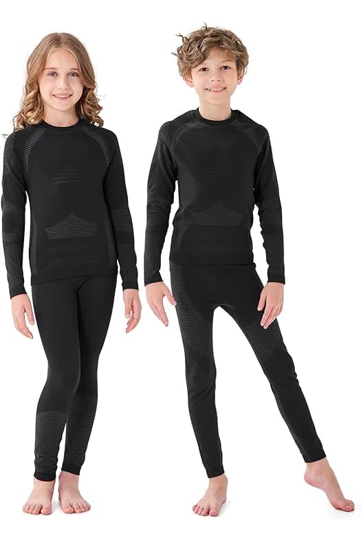 Conjunto Térmico para Niño: Ideal para Deportes de Invierno, Fútbol y Actividades al Aire Libre.