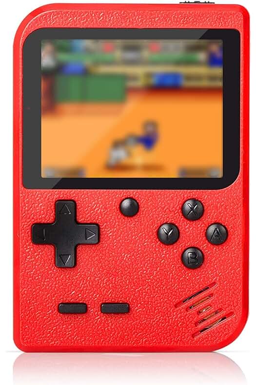Consola de Juegos Portátil: Diviértete en cualquier lugar con nuestra consola retro de 400 juegos.