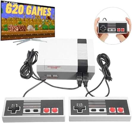 Consola de juegos retro: La experiencia definitiva en videojuegos clásicos de 8 bits.