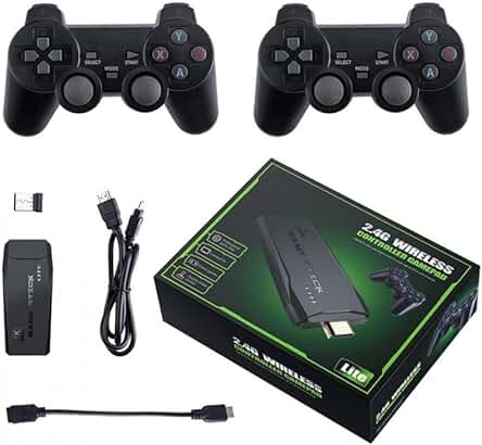 Consola Retro Arcade con 10 Emuladores y 64GB de almacenamiento - ¡Revive la nostalgia!
