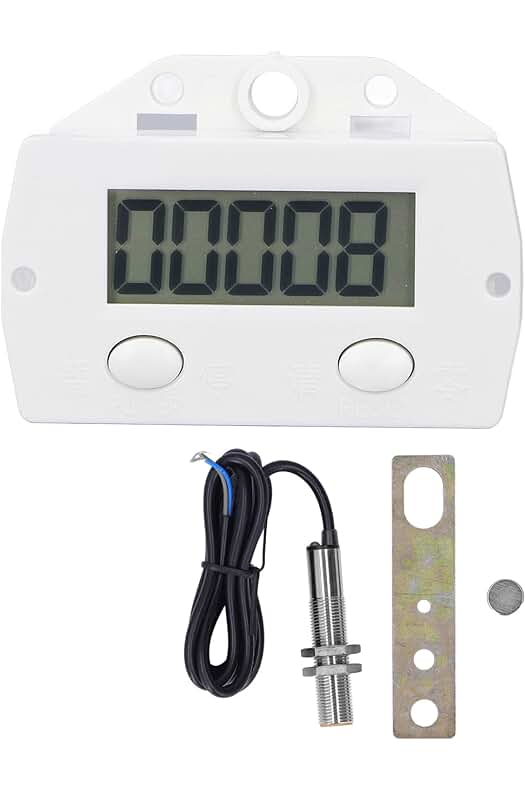 Contador electrónico digital de inducción magnética para máquinas herramienta y punzonado