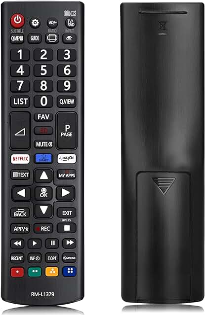 Control Remoto Universal para Smart TV LG con Botones de Netflix y Amazon