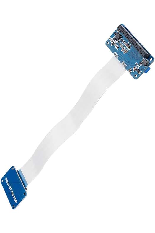 Controlador RGB LCD de 50 Pines a 40 Pines dpi para Raspberry Pi - Pieza de Repuesto