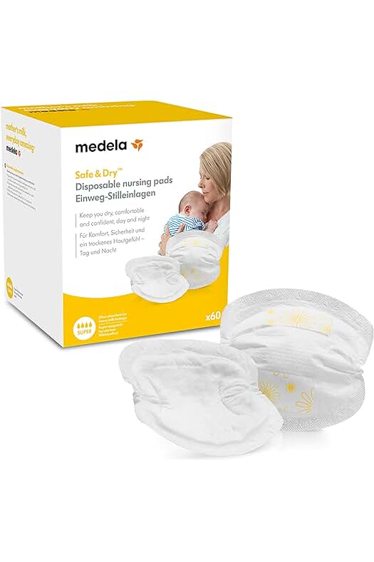 Coppetta Assorbilatte Medela: Protezione per lallattamento con 60 pezzi.