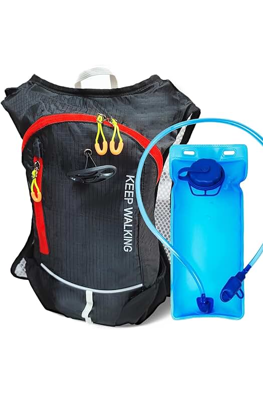 Corre sin sed con nuestra mochila de hidratación resistente al agua y al desgaste.