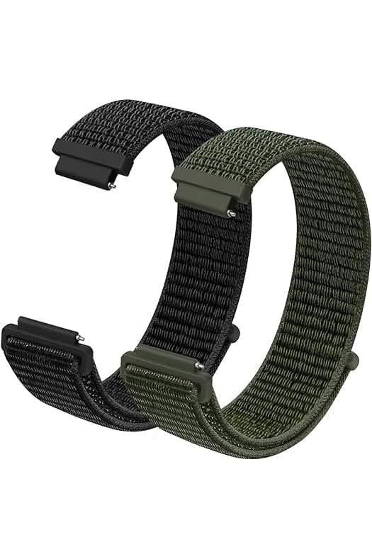 Correa de nylon para reloj inteligente, repuesto universal para hombres y mujeres