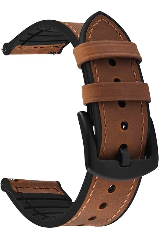 Correa de reloj de liberación rápida y resistente, ideal para Samsung, HuaWei, Garmin y Amazfit.