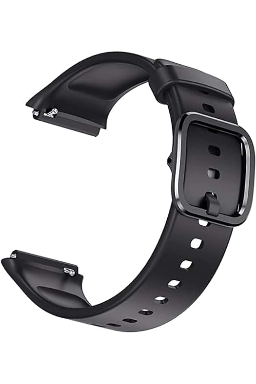Correas de Repuesto para Q23 Smartwatch - Accesorios de Goma Blanda en Negro