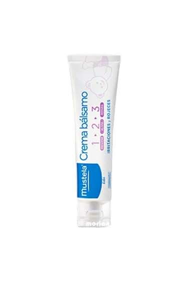 Crema Bálsamo 123 Mustela DUPLO, protección y cuidado para el cambio de pañal.