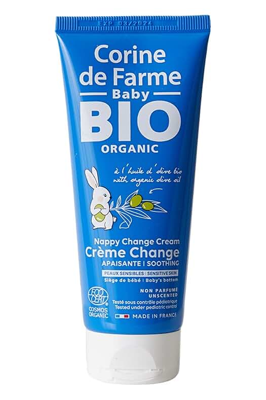 Crema cambio pañal orgánica para bebés de Corine de F. - 100 ml.