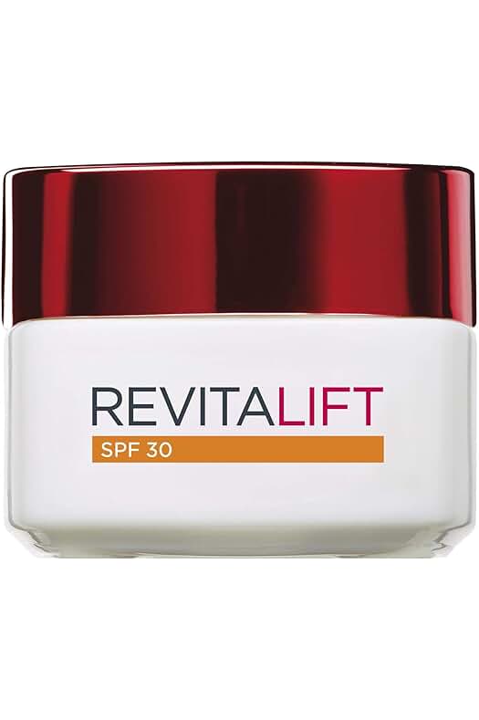 Crema de Día LOreal Paris Revitalift: Anti-edad, Hidratante y con Protección Solar SPF 30