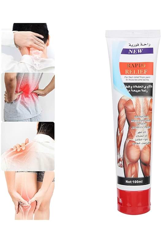Crema de hierbas para aliviar el dolor en el cuello, hombros, cintura y piernas (100g)