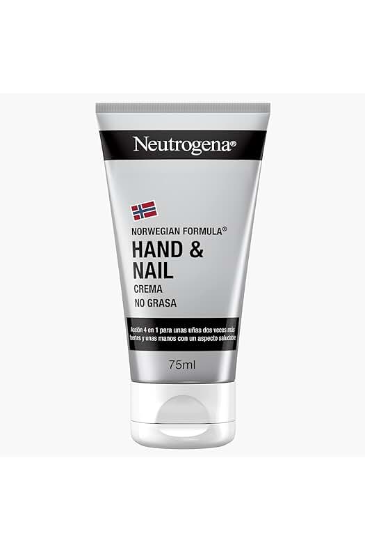 Crema Hidratante para Manos y Uñas con Fórmula Noruega Neutrogena, 75 ml.