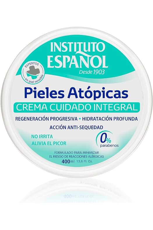 Crema Instituto Español para Piel Atópica: Cuidado Integral y Nutritivo, 400ml.