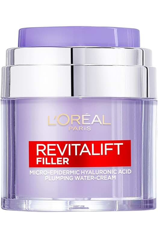 Crema LOreal Paris con Ácido Hialurónico para combatir el envejecimiento de la piel.
