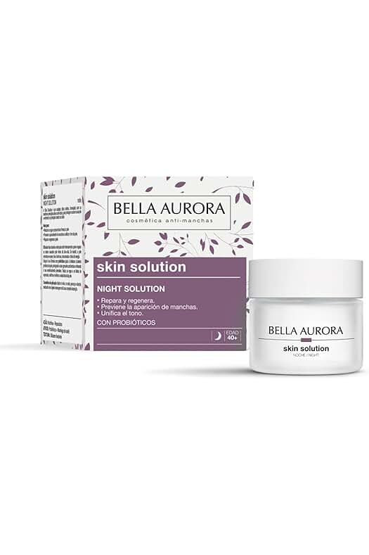 Crema nocturna antiedad Bella Aurora - Reparación intensiva y rejuvenecimiento durante la noche.