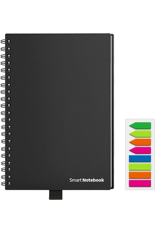 Cuaderno ecológico inteligente A5 con bolígrafo - 210 x 148 mm.