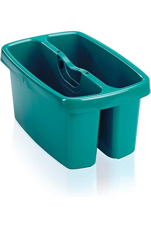 Cubo doble Combi Box Leifheit: la solución perfecta para organizar y simplificar tus tareas de limpieza.