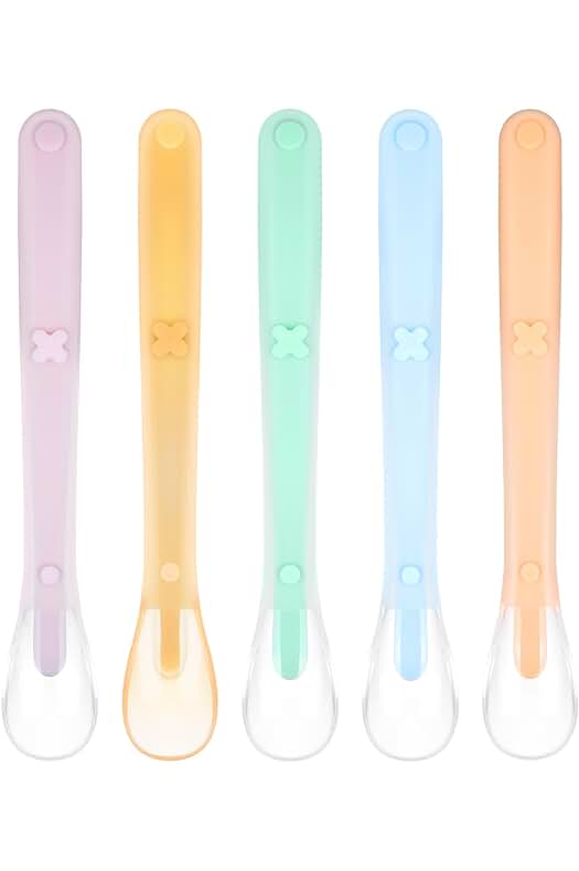 Cucharas de silicona para bebés: ¡la opción perfecta para la alimentación segura y cómoda!