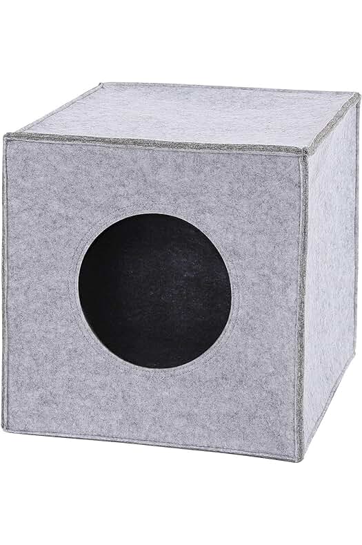 Cueva para gatos cómoda y suave - El refugio perfecto para tus felinos.