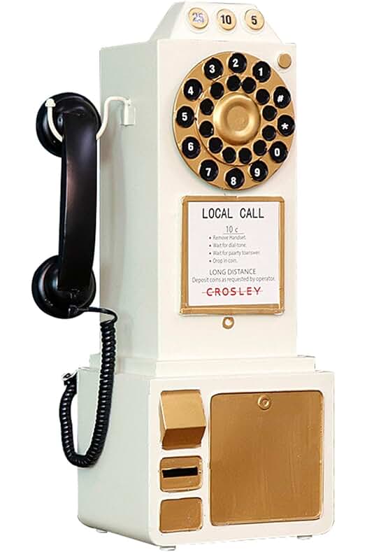 Decoración de Pared de Teléfono Antiguo Vintage: Añade Estilo Retro a tu Hogar.
