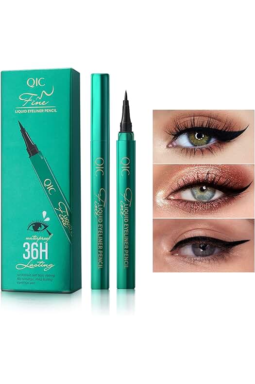 Delineador de ojos waterproof de larga duración, resistente al agua y antiincrustante - ONLYOILY