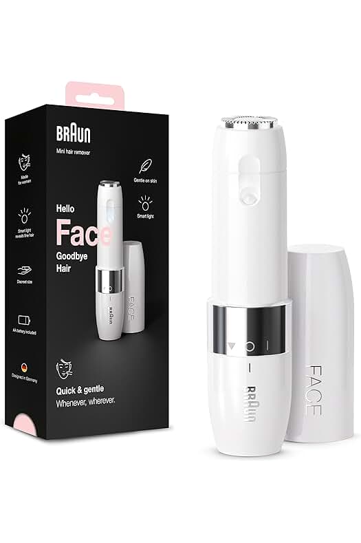 Depiladora facial Braun FS1000: La mejor opción para una depilación precisa y sin dolor.