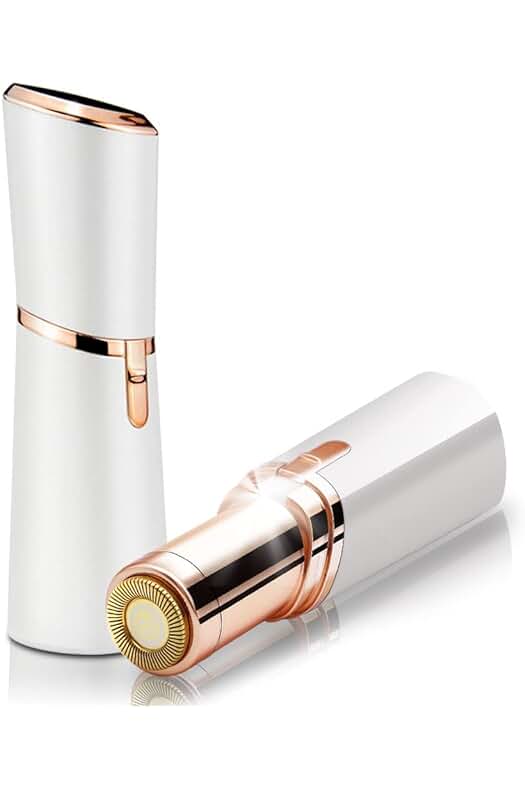 Depiladora Facial Portátil de Mujer con Luz LED para una Depilación Fácil e Indolora.