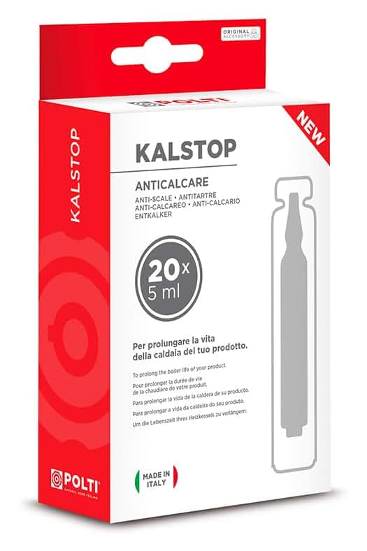 Desincrustante natural Antical Kalstop Polti FP2003 - Elimina la cal de forma efectiva.