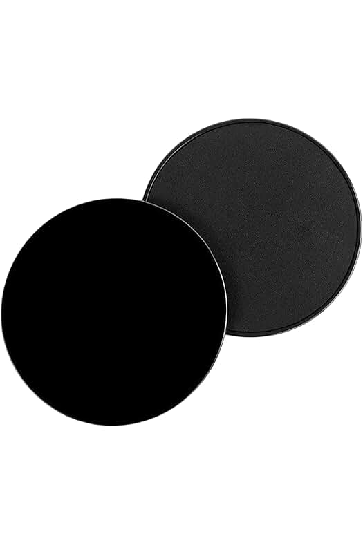 Deslizadores de núcleo para ejercicios de fitness en alfombras y pisos duros - 1 par.