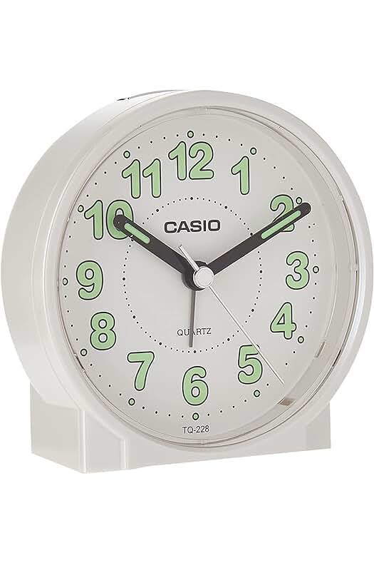 Despertador Casio TQ 228 - El complemento perfecto para despertar a tiempo.