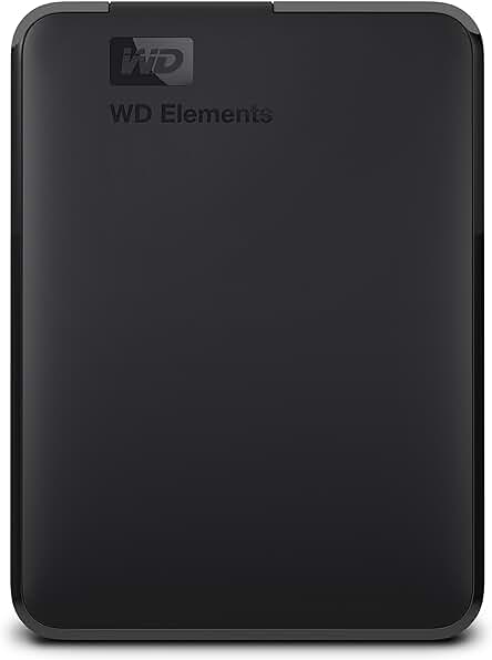 Disco duro externo portátil WD Elements de 5 TB - Alto rendimiento y gran capacidad