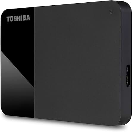 Disco Duro Externo Toshiba Canvio Ready de 1TB - Portátil, Velocidad USB 3.2 Gen 1