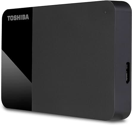 Disco Duro Externo Toshiba de 4TB - Almacenamiento portátil de alta velocidad