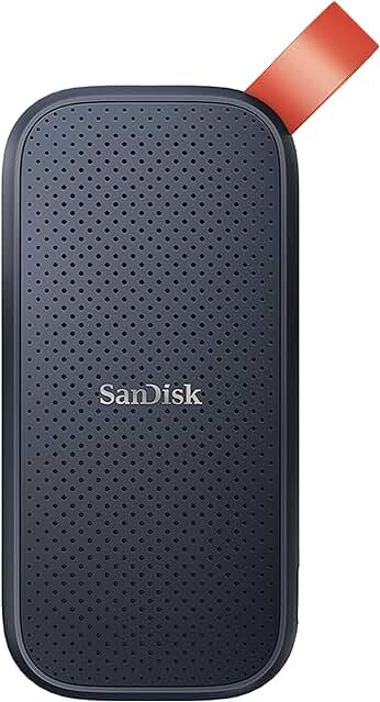 Disco duro SSD portátil SanDisk de 1 TB - velocidad de lectura de hasta 800 MB/s
