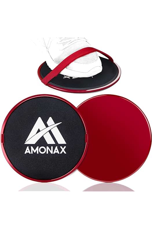 Discos de Deslizamiento Amonax: Herramientas Esenciales para Ejercicios de Cuerpo y Abdominales.