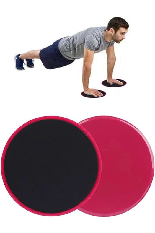Discos deslizadores de fitness para un entrenamiento de cuerpo completo y pérdida de peso