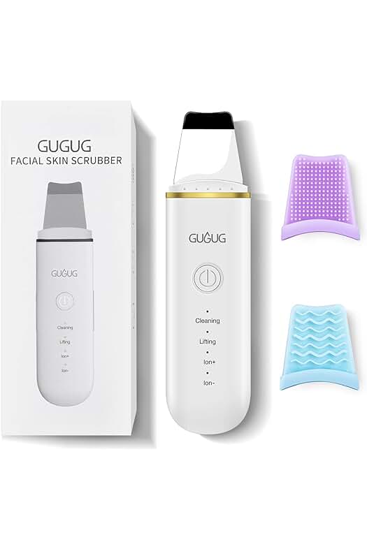 Dispositivo de Belleza Facial: Limpiador de Poros y Exfoliador Facial Ultrasónico GUGUG