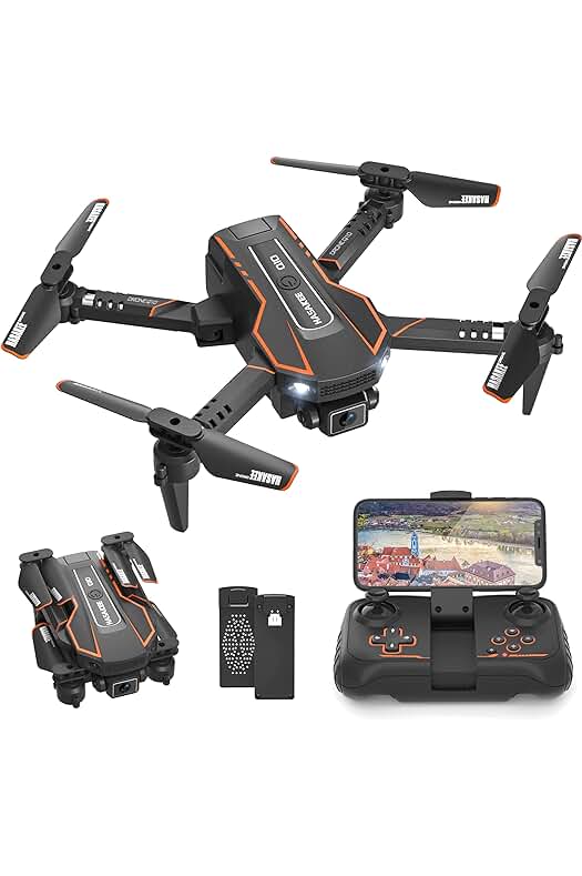 Divertido Drone para Niños con Cámara, Modo sin Cabeza y 3D Flip - Regalos y Juguetes