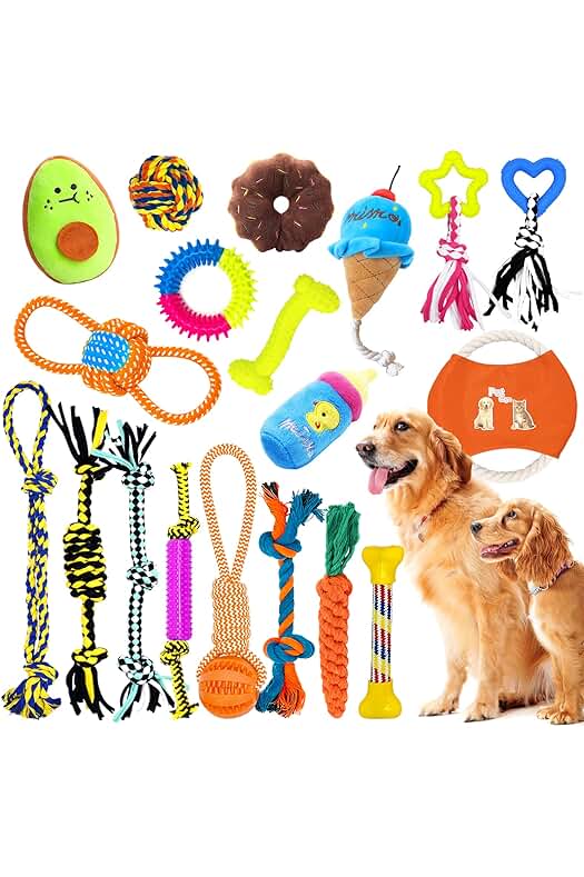Divertidos juguetes para perros que mantendrán a tu mascota entretenida y sus dientes limpios