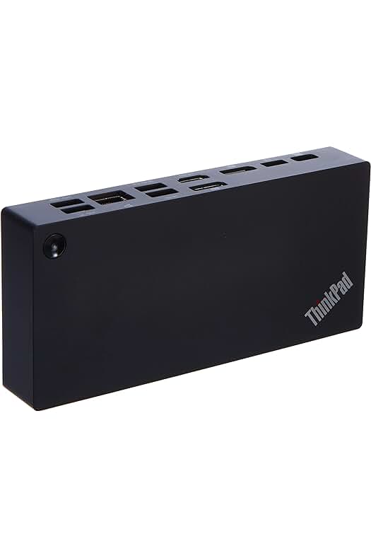 Dock Universal Lenovo USB-C: Conecta y expande tus dispositivos con este versátil dock.