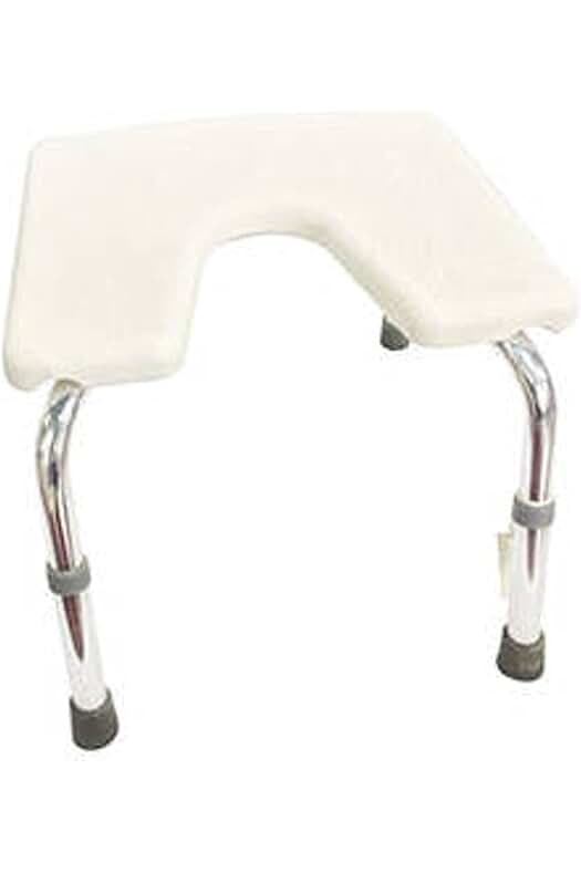 Ducha Poliban Asiento: Modelo W.w.o. 1018 - Diseño ergonómico y ajustable, color blanco.